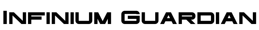 Infinium Guardian Font Image