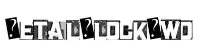 MetalBlockTwo Font Image