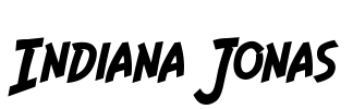 Indiana Jonas Font Image