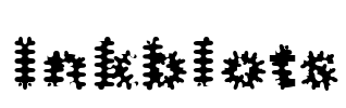 Inkblots Font Image