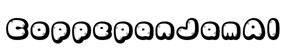 CoppepanJamAl Font Image