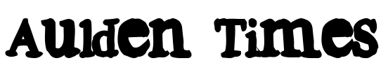 Aulden Times Font Image