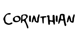 Corinthian Font Image