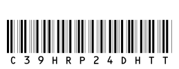 C39HrP24DhTt Font Image