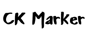 CK Marker Font Image