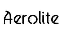 Aerolite Font Image