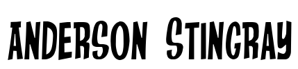 Anderson Stingray Font Image