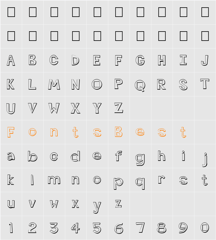 FZ JAZZY 7 3D Character Map