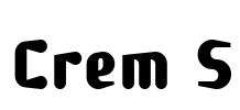 Crem S Font Image