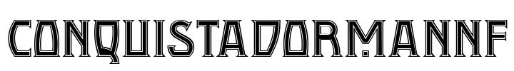 ConquistadormanNF Font Image