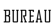 Bureau Font Image