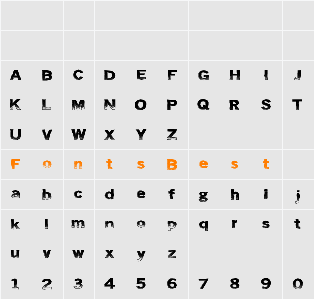 InsertFun Character Map