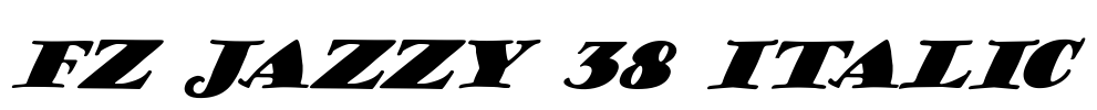 FZ JAZZY 38 ITALIC