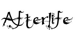 Afterlife Font Image