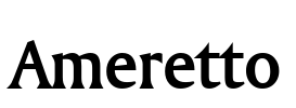 Ameretto Font Image