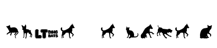 Cats vs Dogs LT Font Image