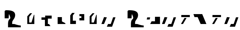 Ancient Autobot Font Image