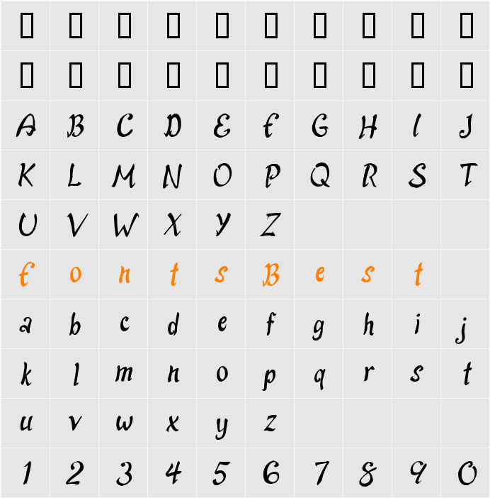 CK Fable Character Map