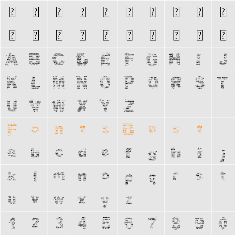 CallMeMaybe Character Map