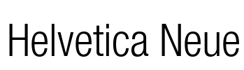 Helvetica Neue