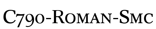 C790-Roman-Smc Font Image