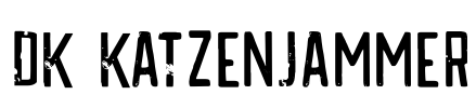 DK Katzenjammer Font Image