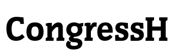 CongressH Font Image