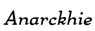 Anarckhie Font Image