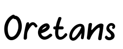 Oretans Font Image