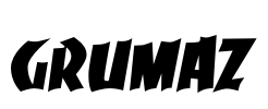 Grumaz Font Image