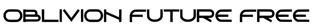 Oblivion Future Free Font Image