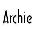 Archie Font Image