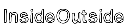 InsideOutside Font Image