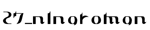 27_ninaroman Font Image