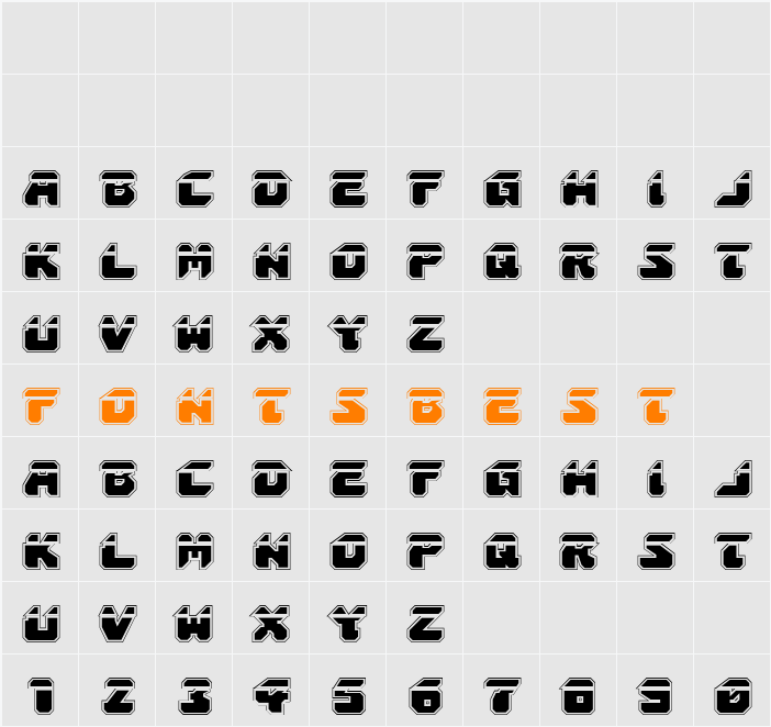 Astropolis Laser Academy Character Map