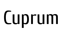 Cuprum Font Image