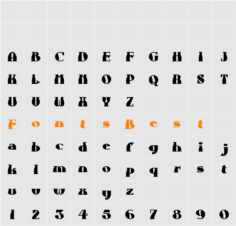 Aunt Bertha NF Character Map