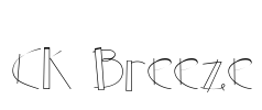 CK Breeze Font Image