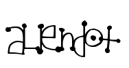 AlienDot Font Image