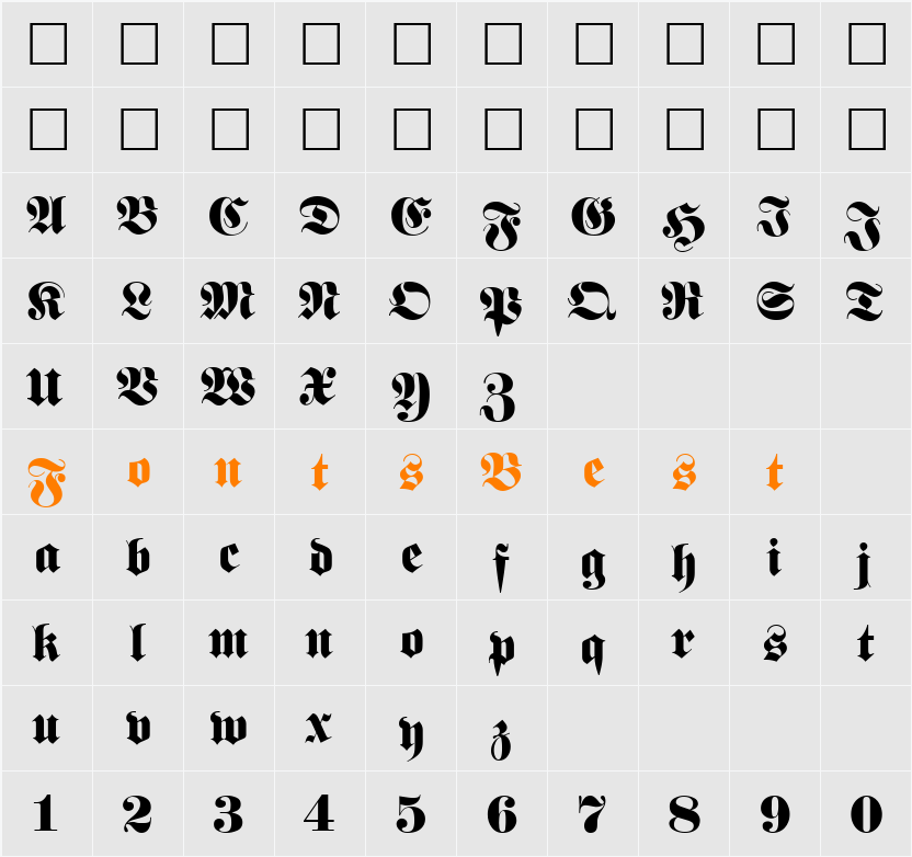 Armfrankenstein Character Map