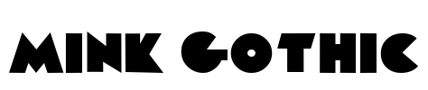 Mink Gothic Font Image