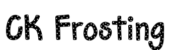 CK Frosting Font Image