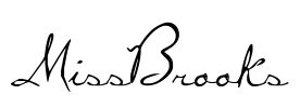 MissBrooks Font Image