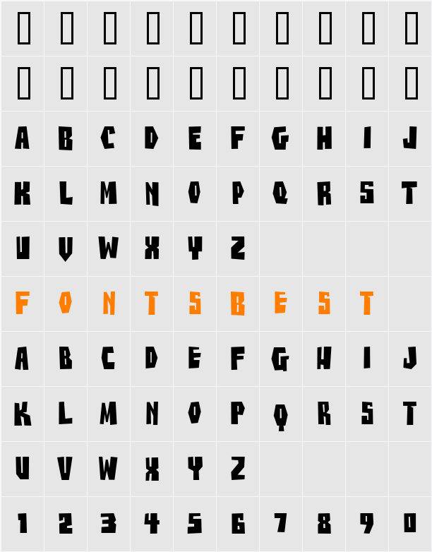 BuzzSaw AOE Character Map