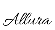 Allura Font Image