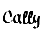 Cally Font Image