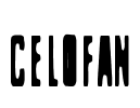 Celofan Font Image