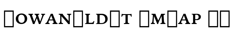 IowanOldSt SmCap BT Font Image