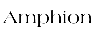 Amphion Font Image