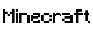 Minecraft Font Image